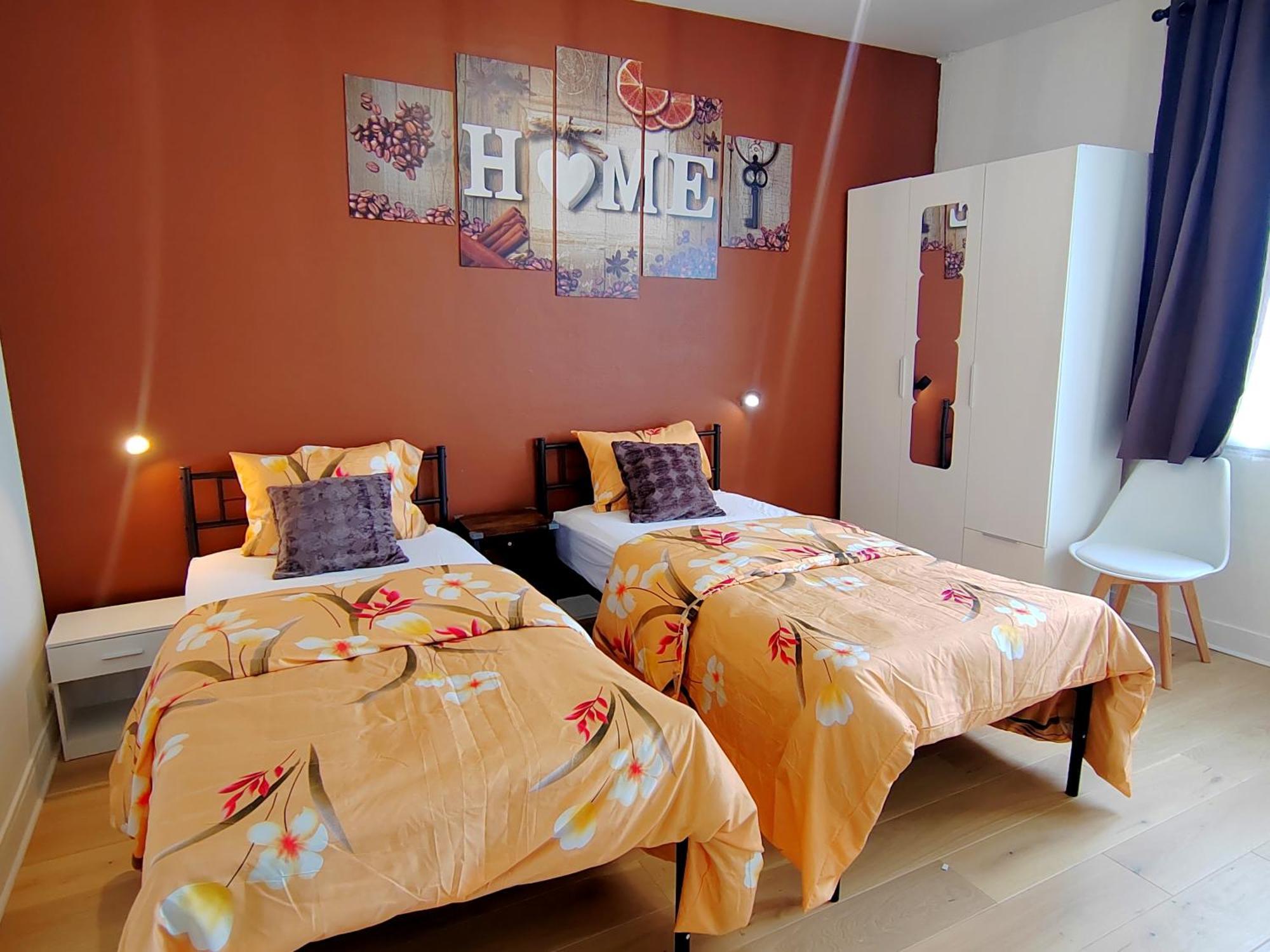 En Centre - 5 Min De La Gare - 62 M2 - 1 A 6 Pers * Creil